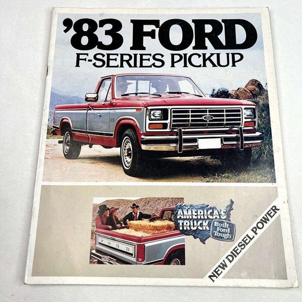 Vintage 1983 Ford F-Series Pickup Informational Booklet